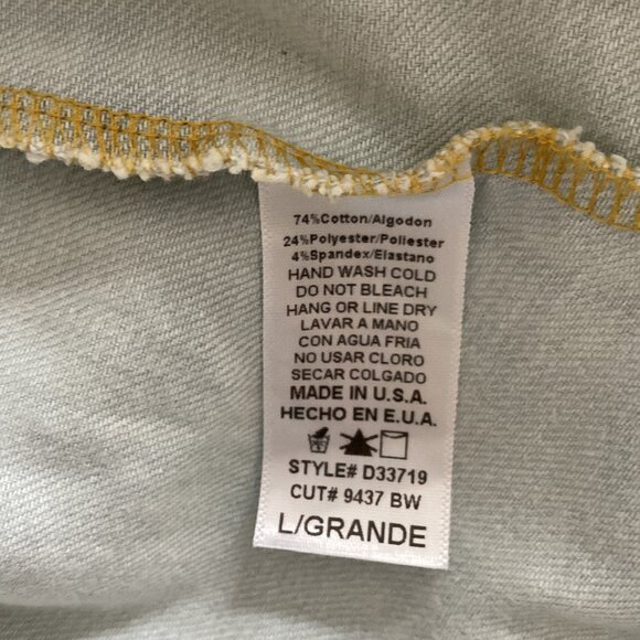 Mona B Womens Mini Shift Sleeveless Dress Size Large Denim Look Style Light Blue - Picture 7 of 7